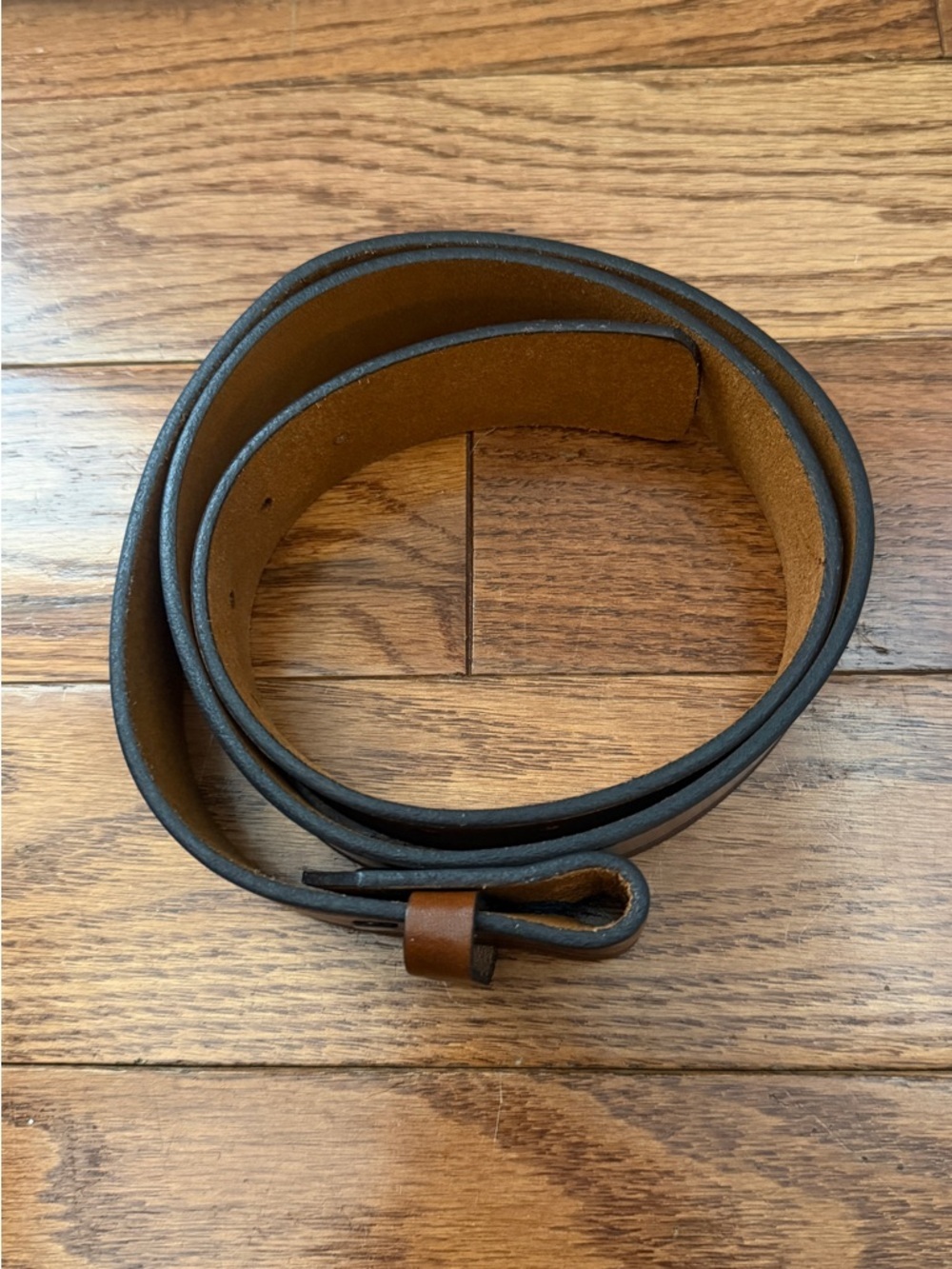 Remington Men's Brown Leather Belt  Sz M-L (38-40) - Picture 2 of 5